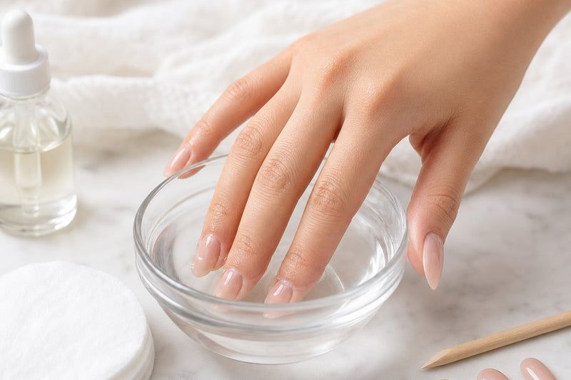 چطور چسب قطره‌ای را از روی ناخن پاک کنم