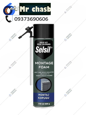 فوم مونتاژ سلسیل پلی اورتون شلنگی 700 میلی گرم