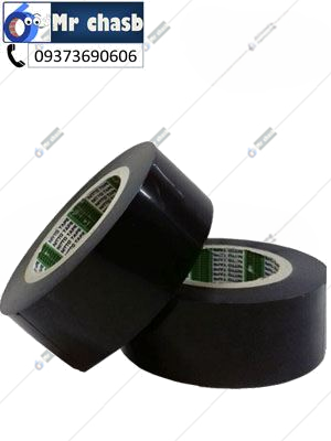 چسب نواری پی وی سی مشکی 5 سانتی