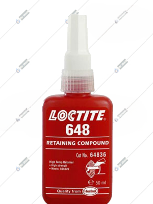 چسب قطره ای لاکتایت 648 loctite 