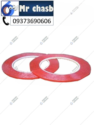 چسب دوطرفه  شیشه ای نازکTESA 4965 قرمز موبایلی 