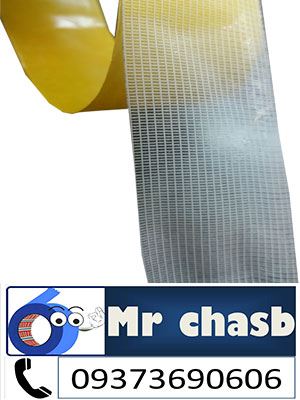 چسب دوطرفه نخ دار مسلح تسا