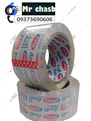 نوارچسب 5 سانتی شیشه ای  45 میکرون unity