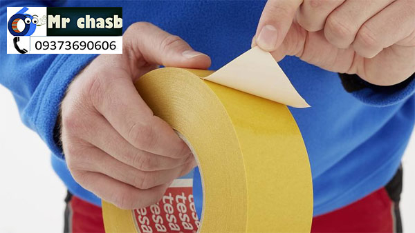 چسب دو طرفه نخ دار مناسب چسباندن موکت و فرش تسا 4970