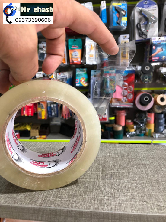 چسب نواری شیشه ای speed top با ضخامت 65 میکرون بسته 6 تایی